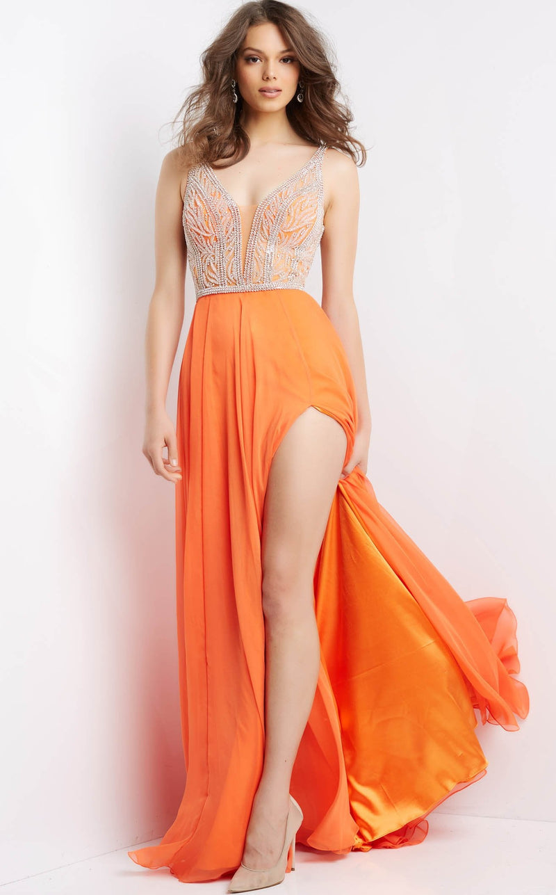 Jovani 07136 Orange