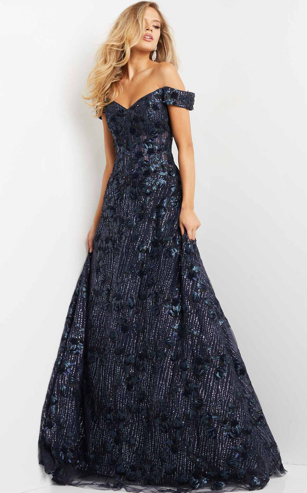 Jovani 07162 Navy