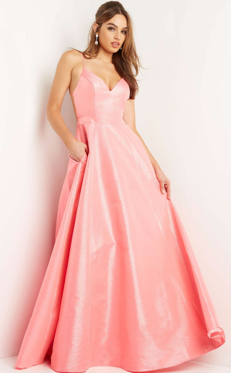 Jovani 08156 Hot Pink