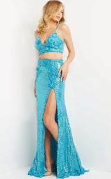 Jovani 08471 Turquoise