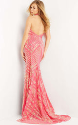 Jovani 08553 Iridescent Fuchsia