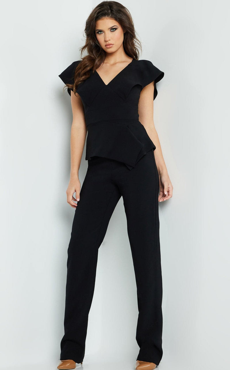 Jovani 09646 Jumpsuit Black