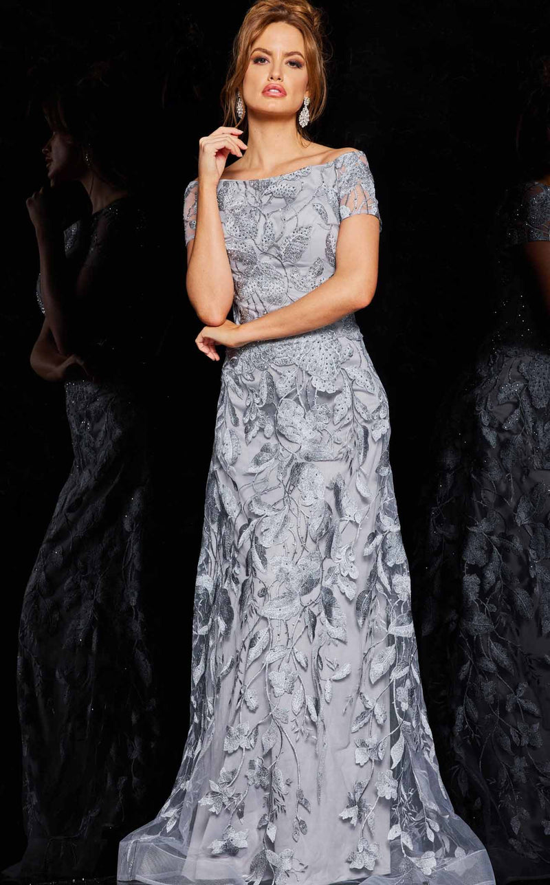 Jovani 09810 Dress Grey