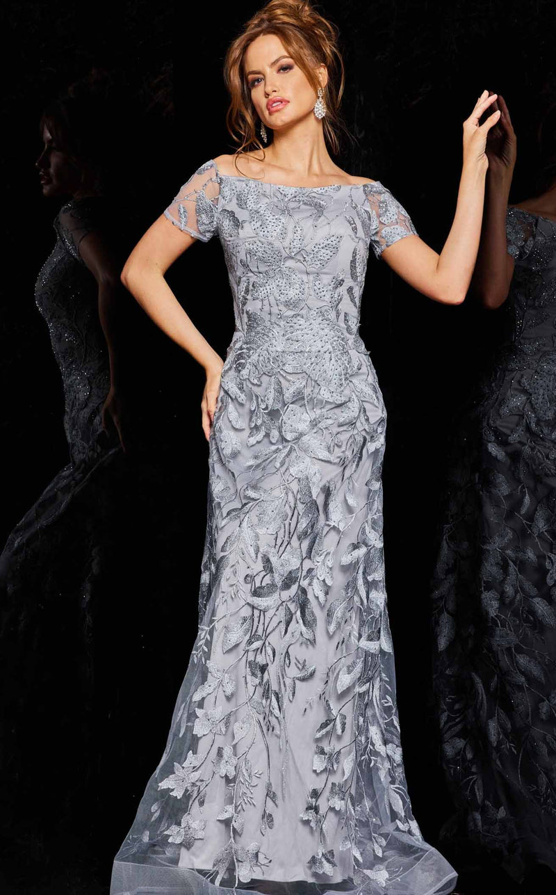 Jovani 09810 Dress Grey