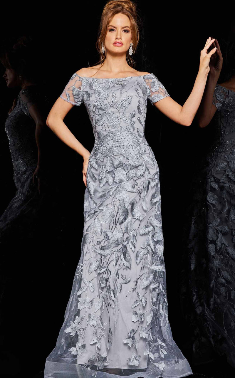 Jovani 09810 Dress Grey