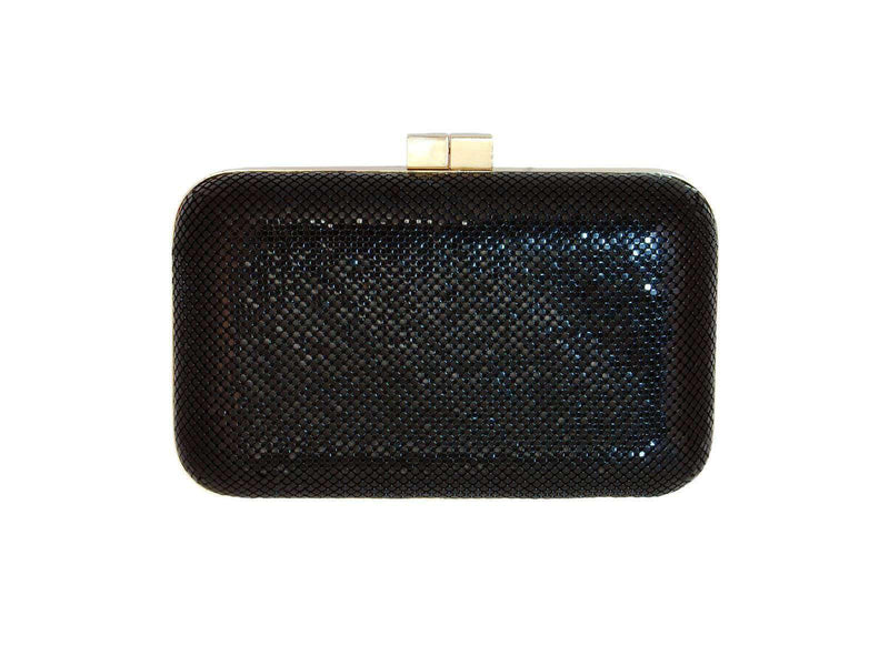 Whiting and Davis WD Classic Minaudiere Black