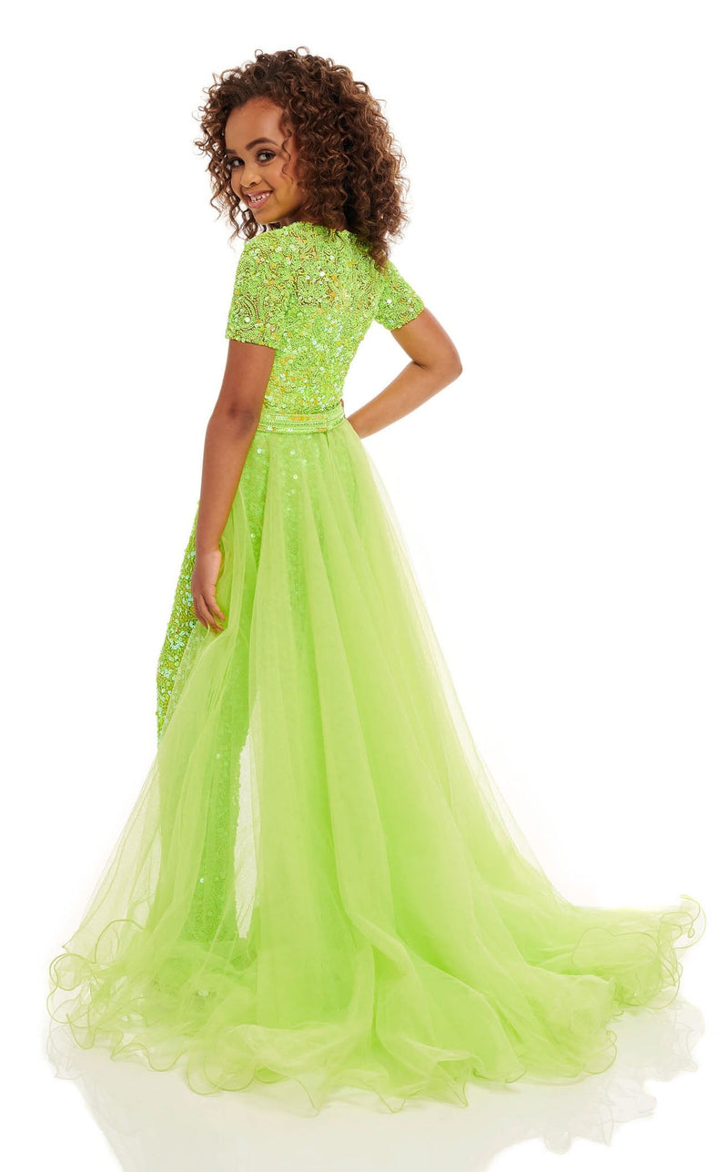 Rachel Allan Perfect Angels 10042 Childrens Neon-Green