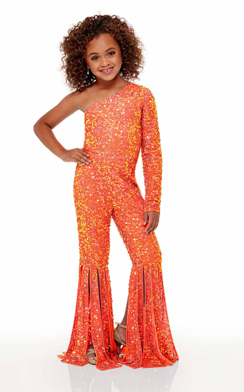 Rachel Allan Perfect Angels 10052 Childrens Neon-Tangerine