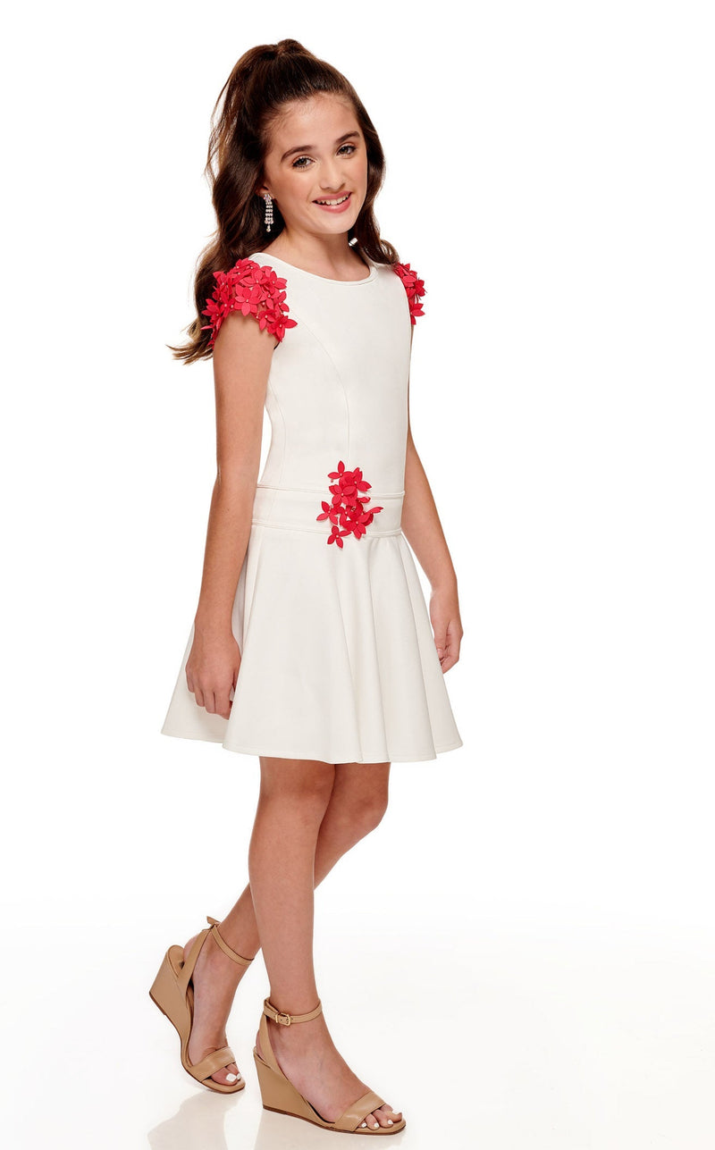 Rachel Allan Perfect Angels 10095 Childrens White-Magenta