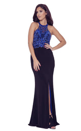 Dynasty 1023312 BLACK/ ROYAL BLUE