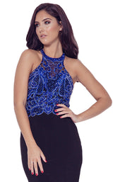 Dynasty 1023312 BLACK/ ROYAL BLUE