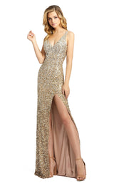 Mac Duggal 1068M Shimmering-Gold