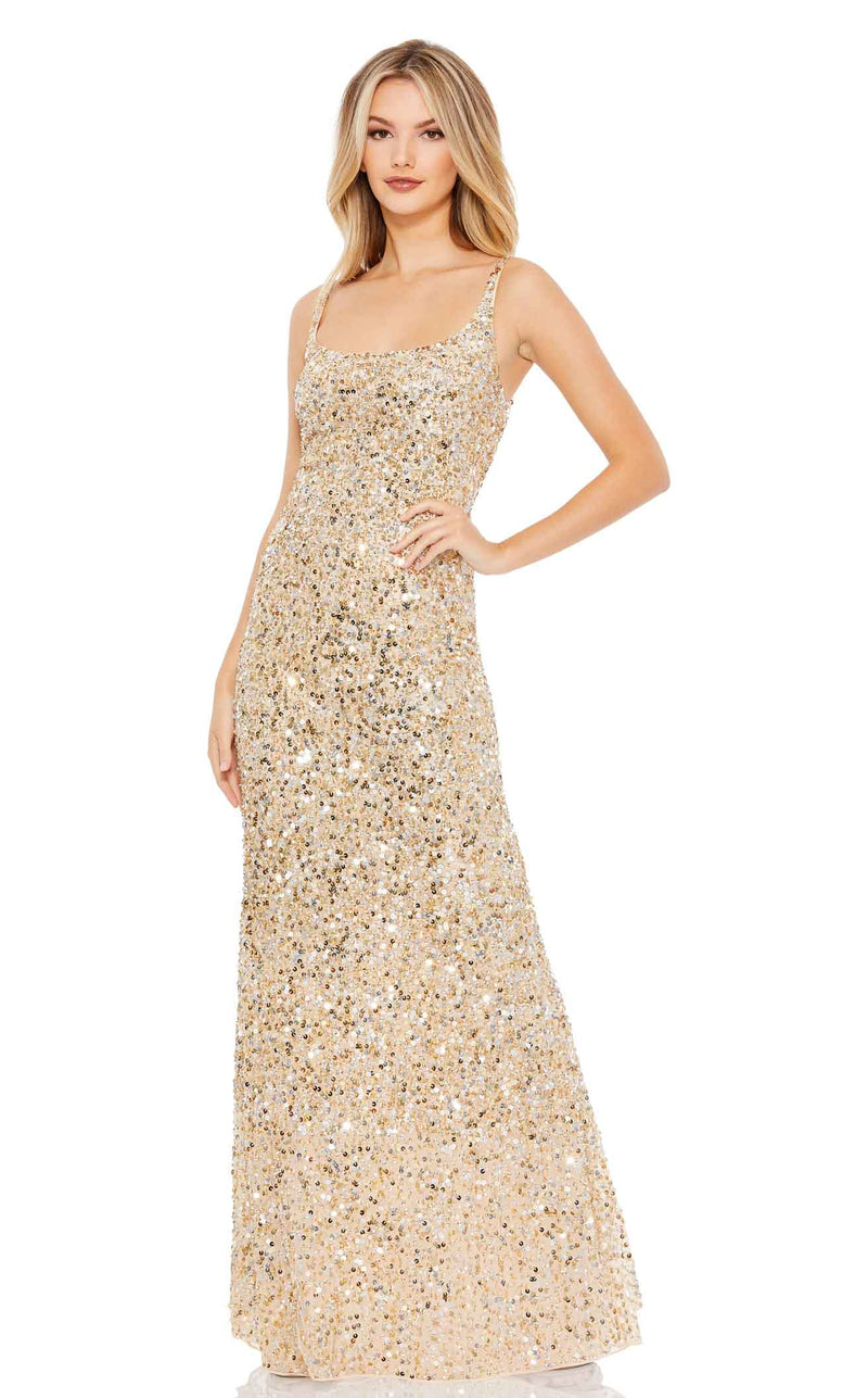 Mac Duggal 10705 Gold