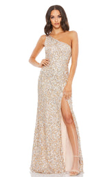 Mac Duggal 10729M Nude