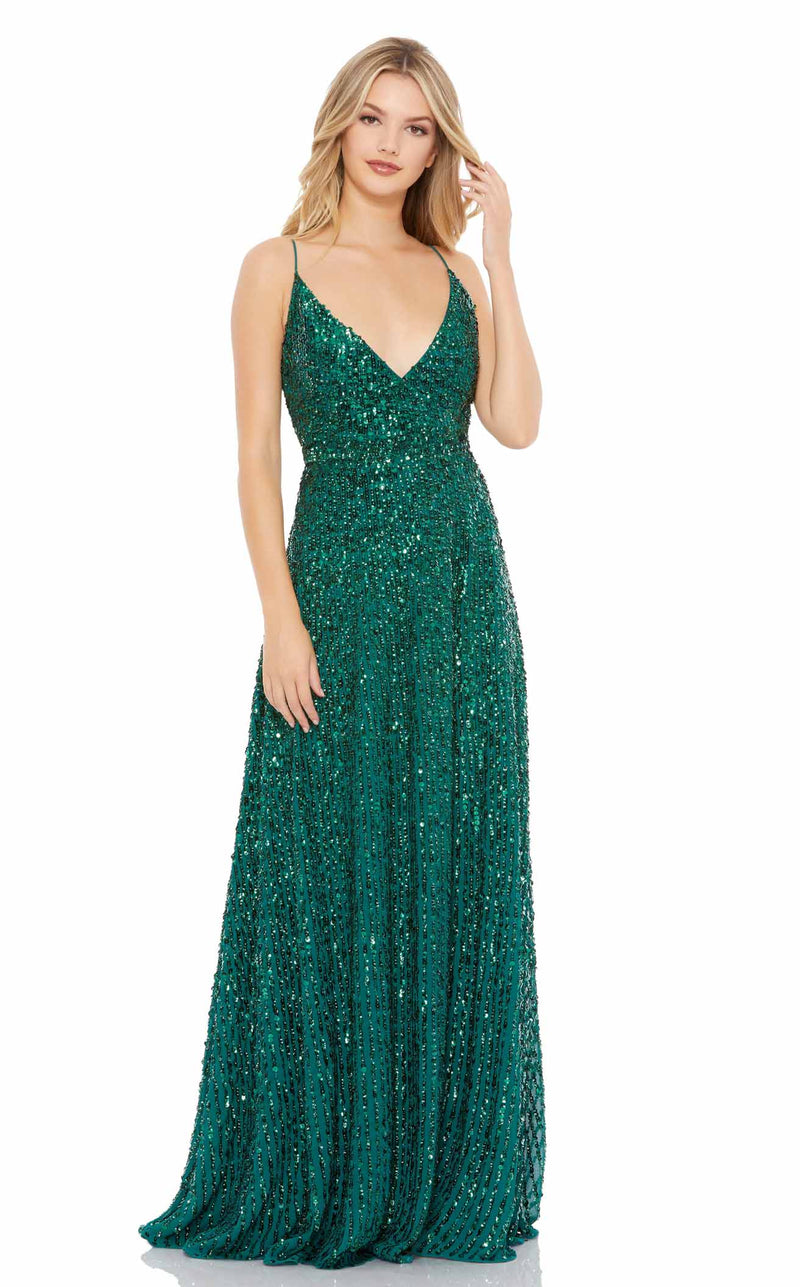 Mac Duggal 10730 Emerald