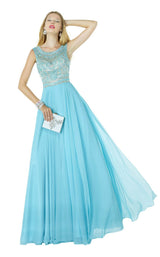 Alyce 1079 Turquoise/Nude