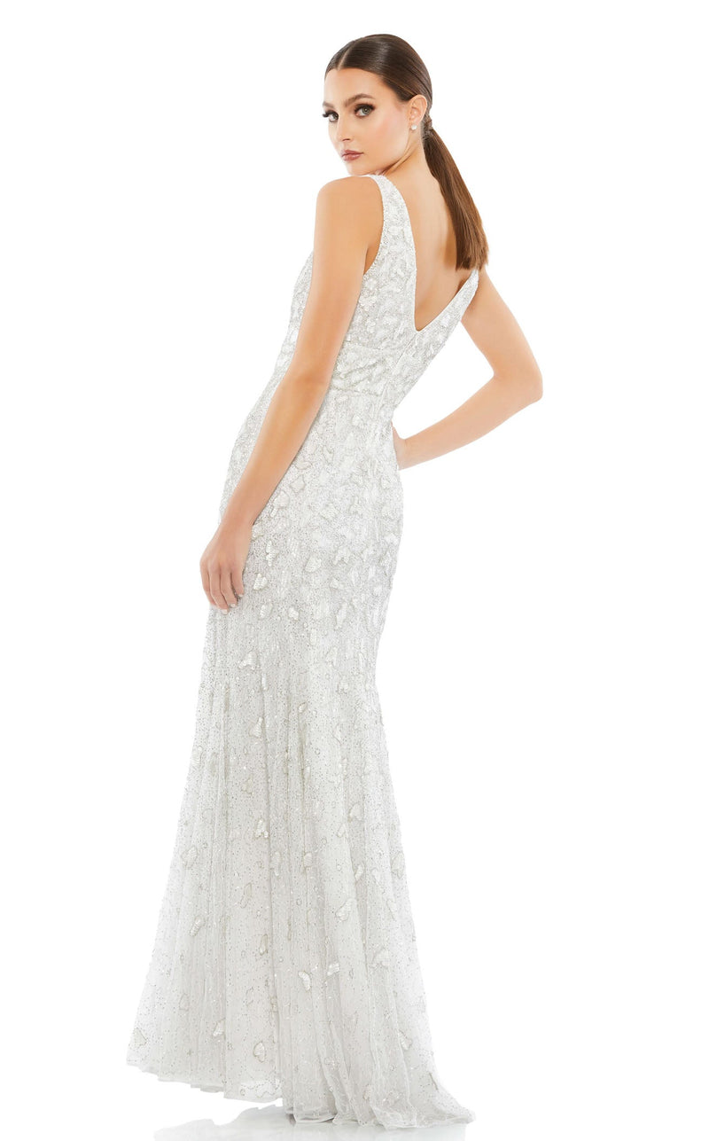 Mac Duggal 10814 White