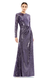 Mac Duggal 10824 Dark-Amethyst