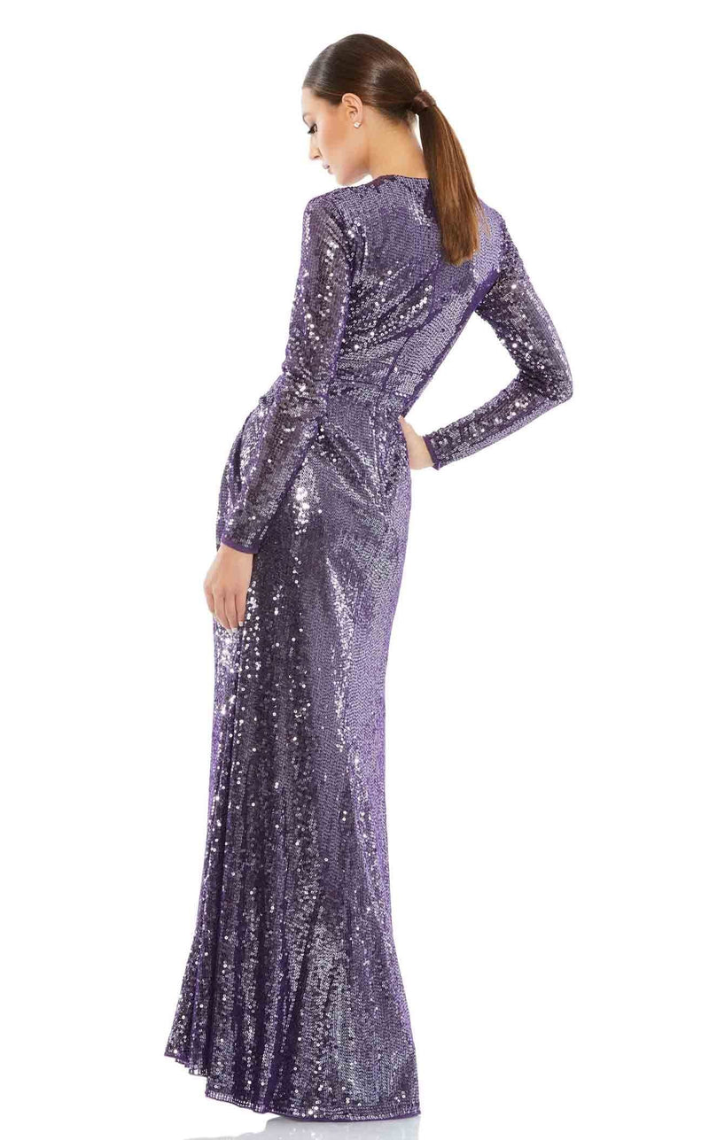 Mac Duggal 10824 Dark-Amethyst