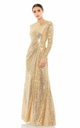 Mac Duggal 10824 Gold