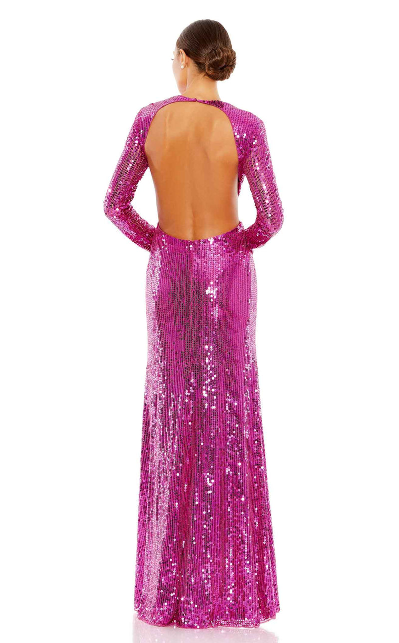 Mac Duggal 10891 Fuchsia