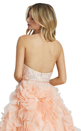 Mac Duggal 11119M Petal-Peach