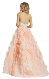 Mac Duggal 11119M Petal-Peach