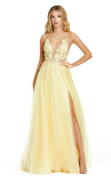 Mac Duggal 11125 Lemon