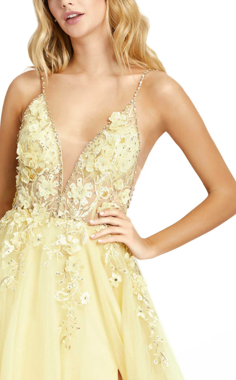 Mac Duggal 11125 Lemon