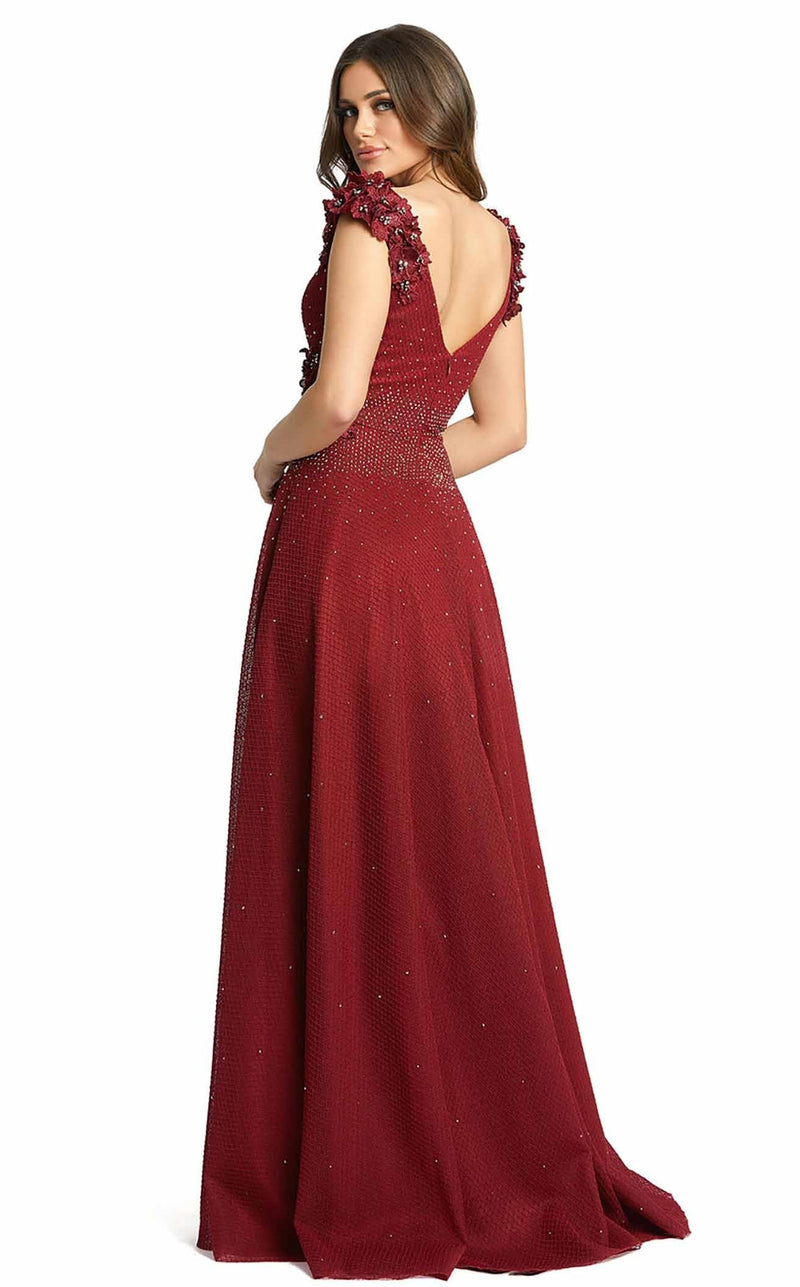 Mac Duggal 11152D Burgundy