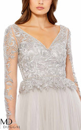 Mac Duggal 11168D Silver