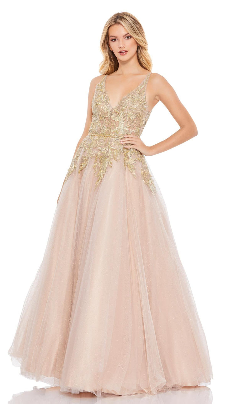 Mac Duggal 11170 Champagne