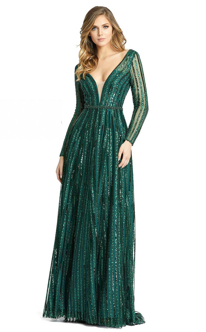 Mac Duggal 11184D Emerald