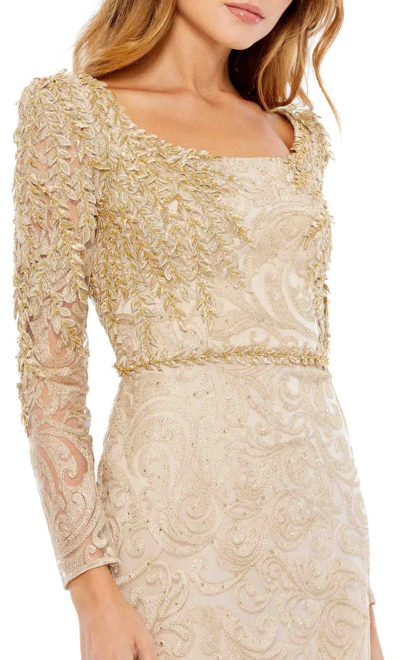 Mac Duggal 11187 Light-Gold