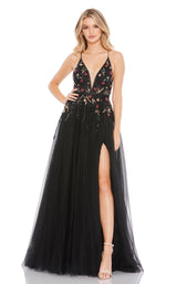 Mac Duggal 11193 Black Multi