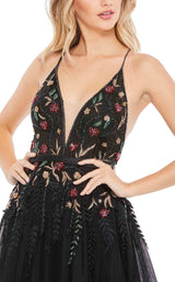 Mac Duggal 11193 Black Multi