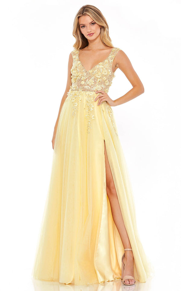 Mac Duggal 11201 Yellow