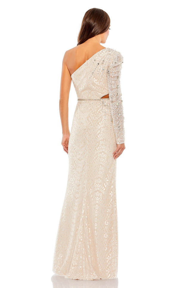 Mac Duggal 11306 Ivory/Nude