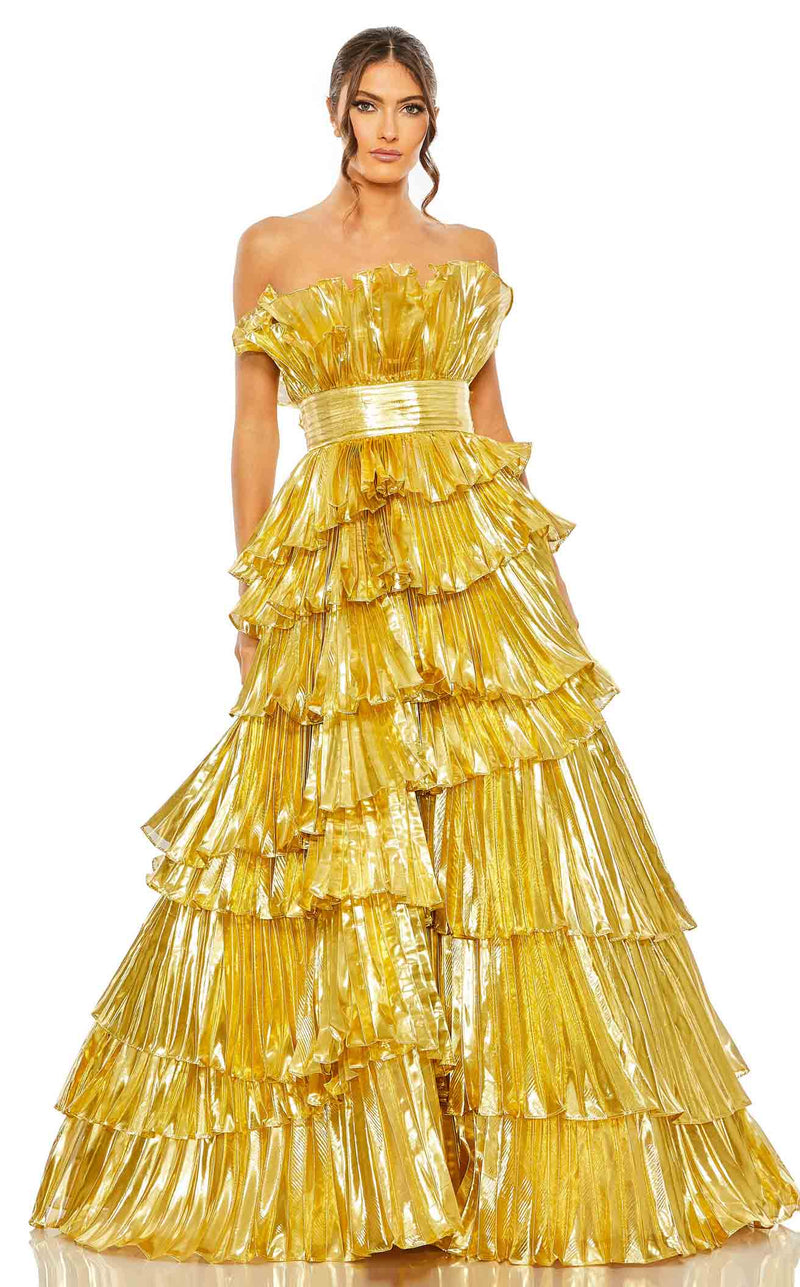 Mac Duggal 11697 Gold