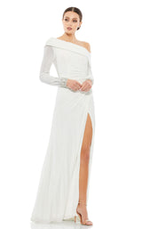 Mac Duggal 12231 White