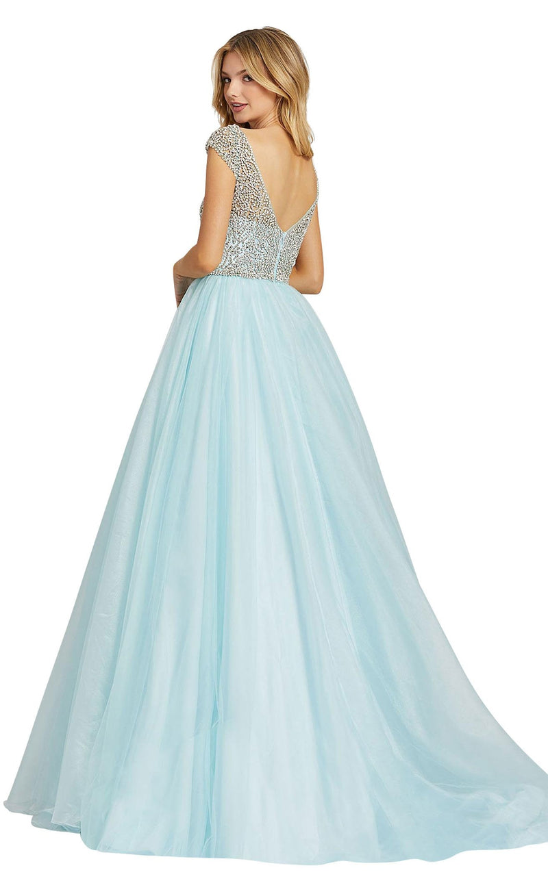 Mac Duggal 12266M Ice Blue