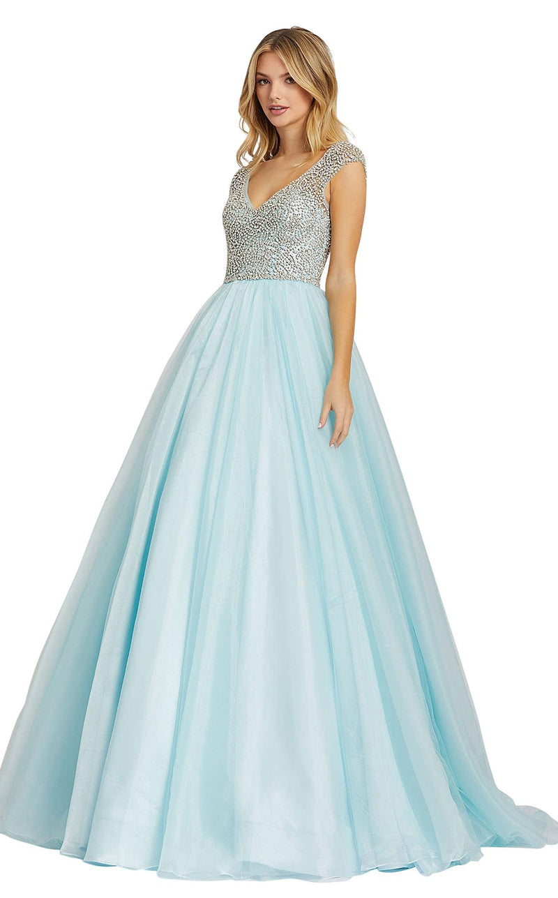 Mac Duggal 12266M Ice Blue