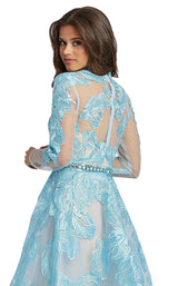 Mac Duggal 12347M Ice Blue