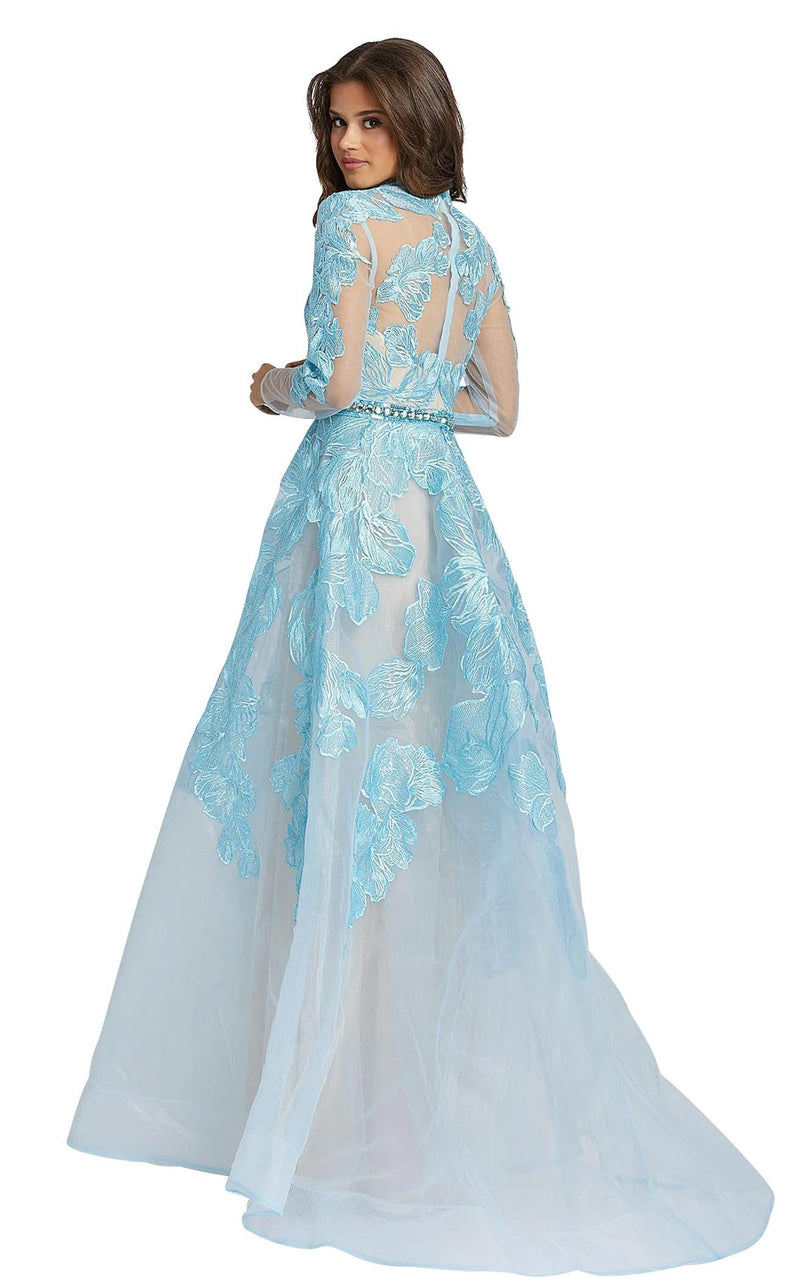 Mac Duggal 12347M Ice Blue