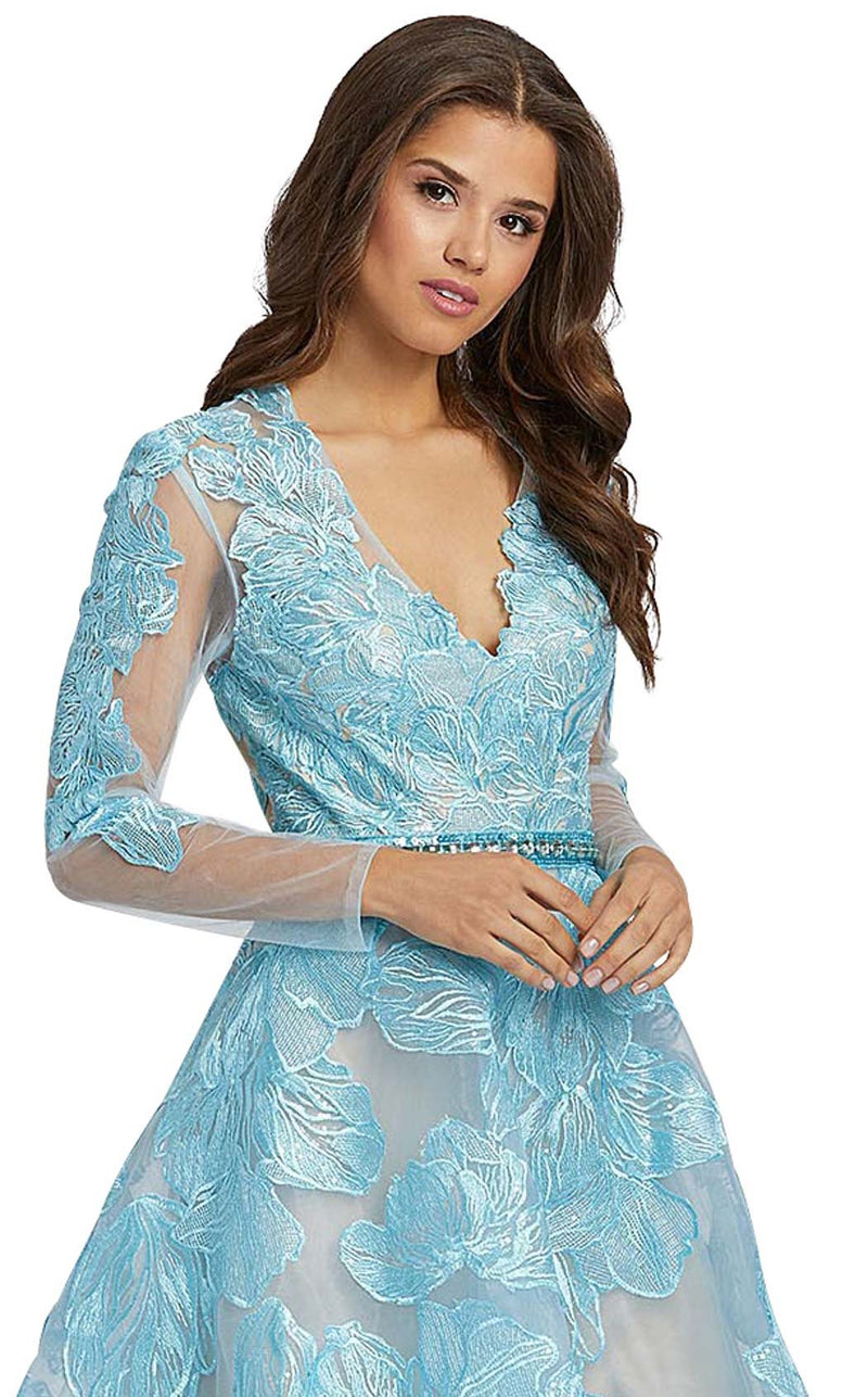 Mac Duggal 12347M Ice Blue