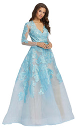 Mac Duggal 12347M Ice Blue