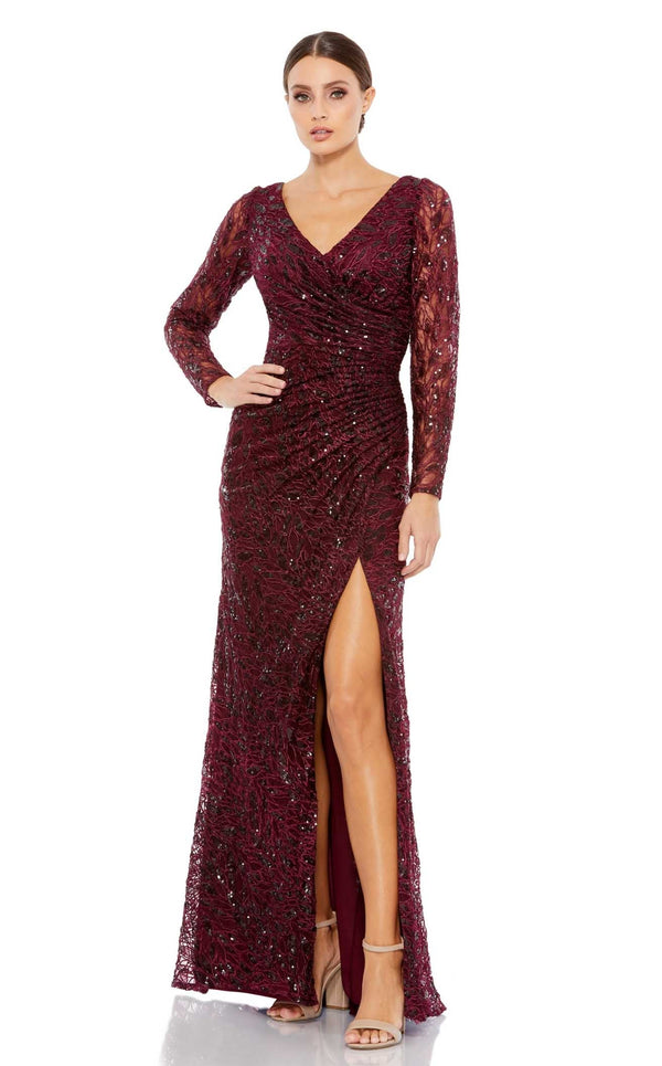 Mac Duggal 12412 Garnet