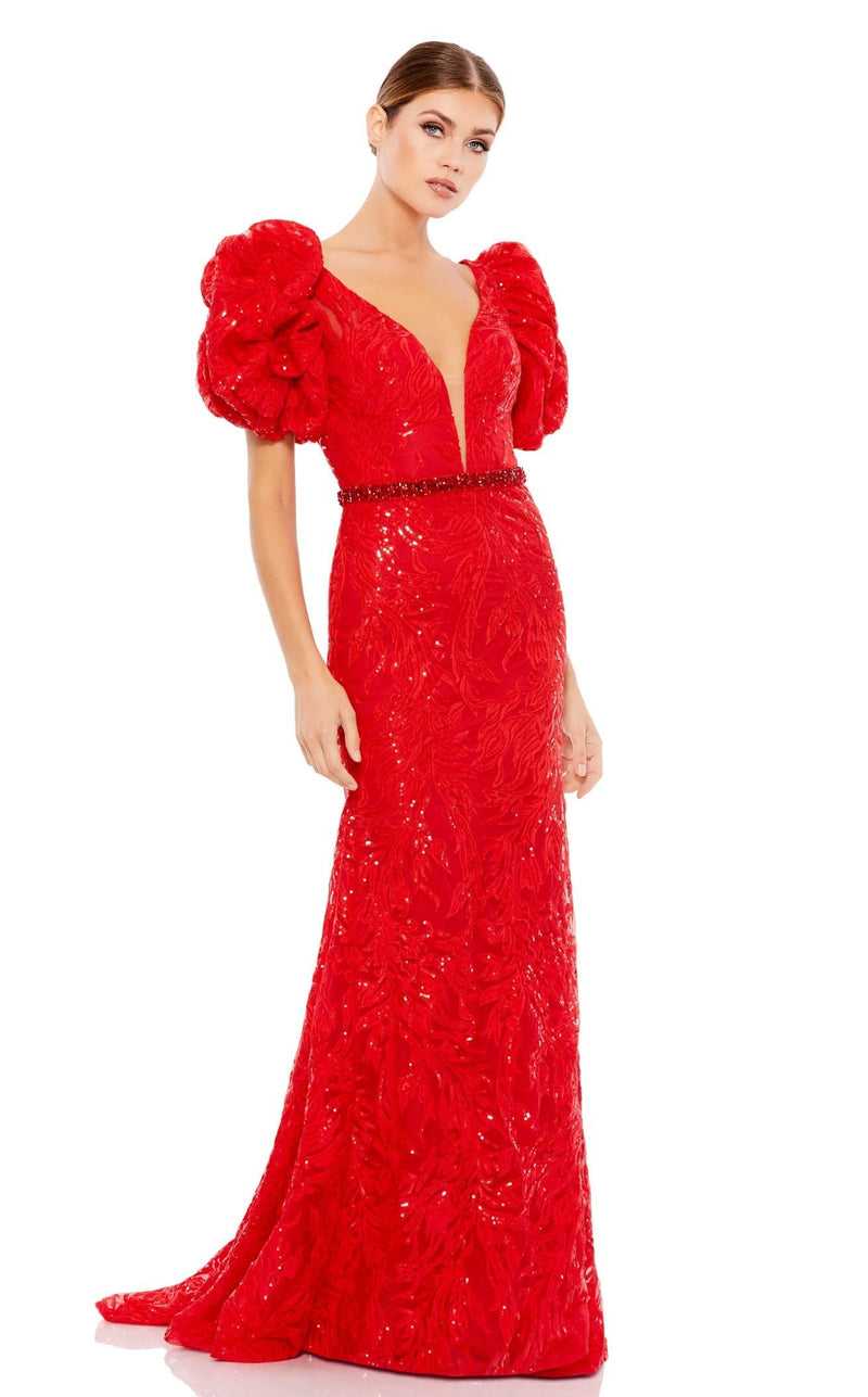 Mac Duggal 12421 Red