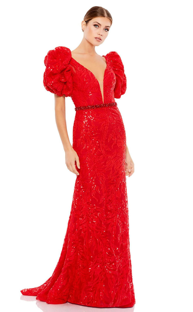 Mac Duggal 12421D Red