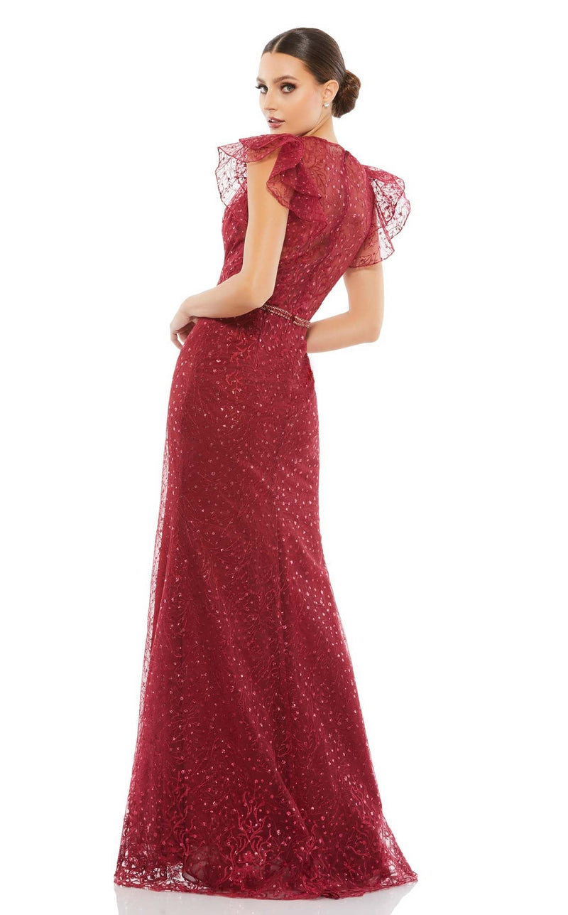 Mac Duggal 12465 Deep Red